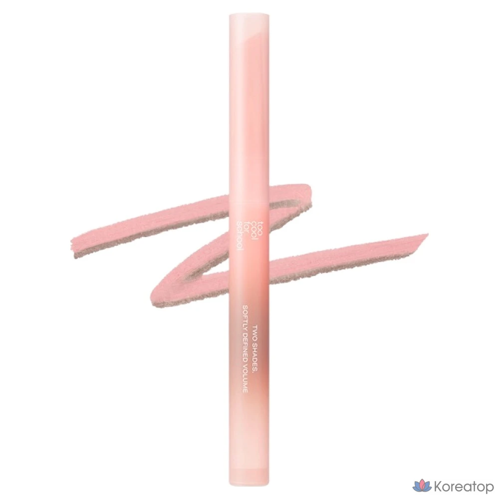 Тинт для губ Too Cool For School Two Tone Volume Liner, оттенок 04 Rose Whip, 1 шт.