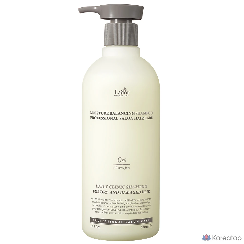 Шампунь Lador Moisture Balancing Silicone-Free, 530 мл, 1 шт.
