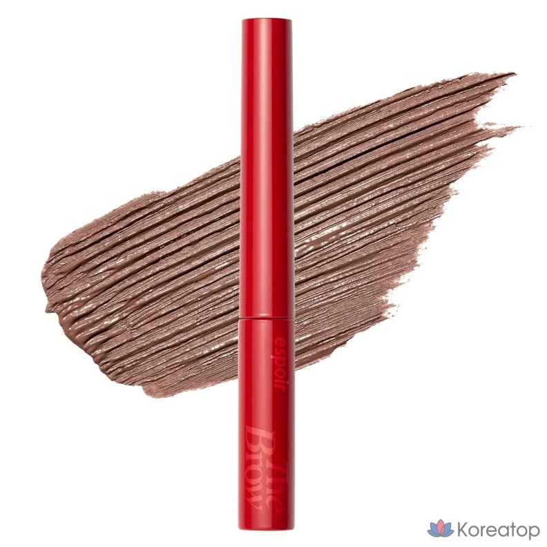 Карандаш для бровей Espoir The Brow Color Fixing Cara, оттенок 10 Mocha Brown, 3 г, 1 шт.