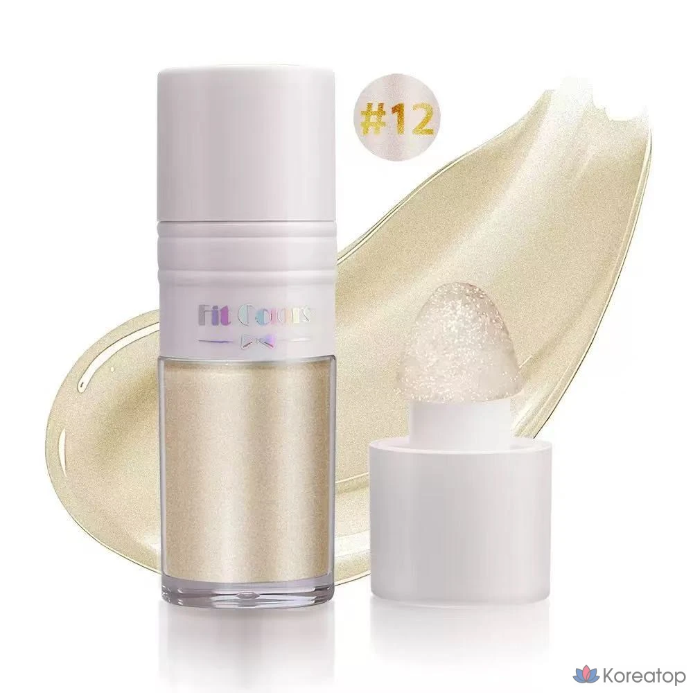 Жидкий хайлайтер Water Glow Pearl Glow Highlight, 1 шт., 12#