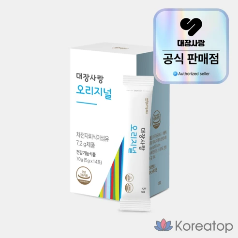 Пищевая клетчатка из шелухи подорожника Migung365 Daejangsarang Original, 70 г