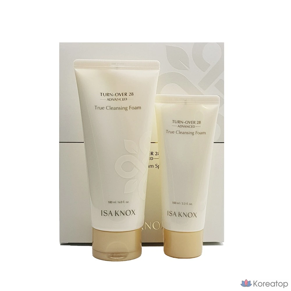 Izanox Turnover 28 Advanced True Cleansing Foam, 180 мл + 100 мл, 1 шт.