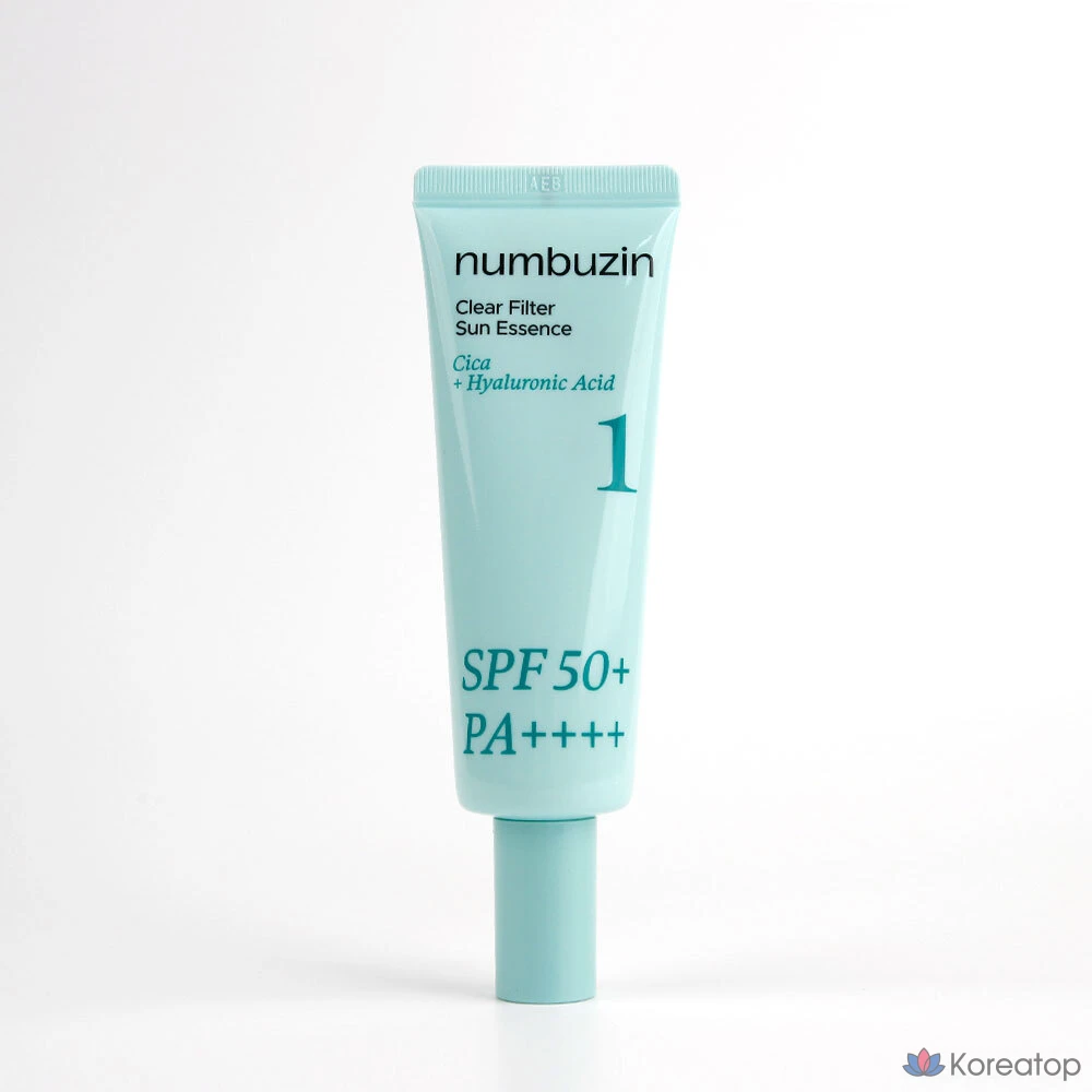 Солнцезащитный крем Numbuzin No.1 Clear Fit Sun Cream SPF50+ PA++++, 50 мл, 1 шт.