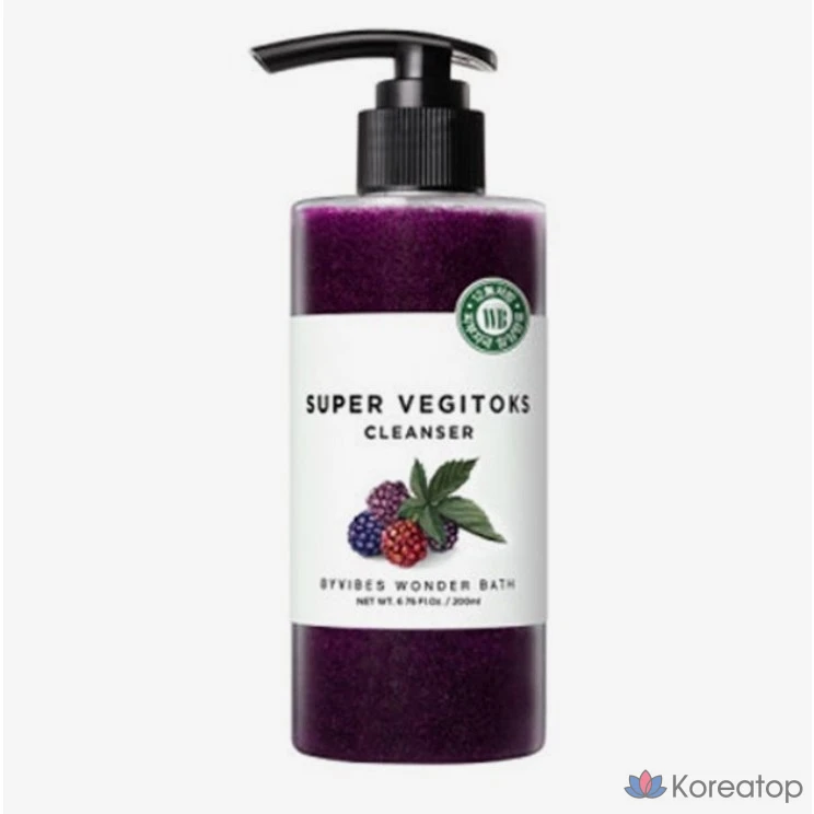 Очищающее средство Wonder Bath Super Vegitox Cleanser Purple, 300 мл, 1 шт.