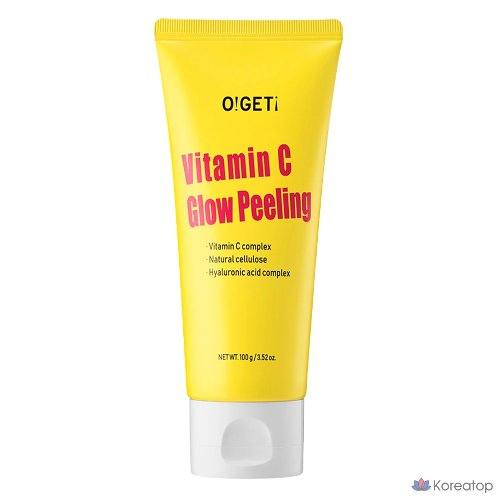 Отшелушивающий гель Oget Vitamin C Glow, 100 г, 1 шт.