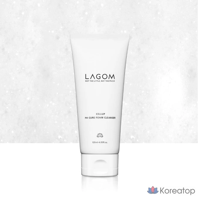 Очищающая пенка LAGOM Cellup pH Cure Foam Cleanser, 120 мл, 1 шт.