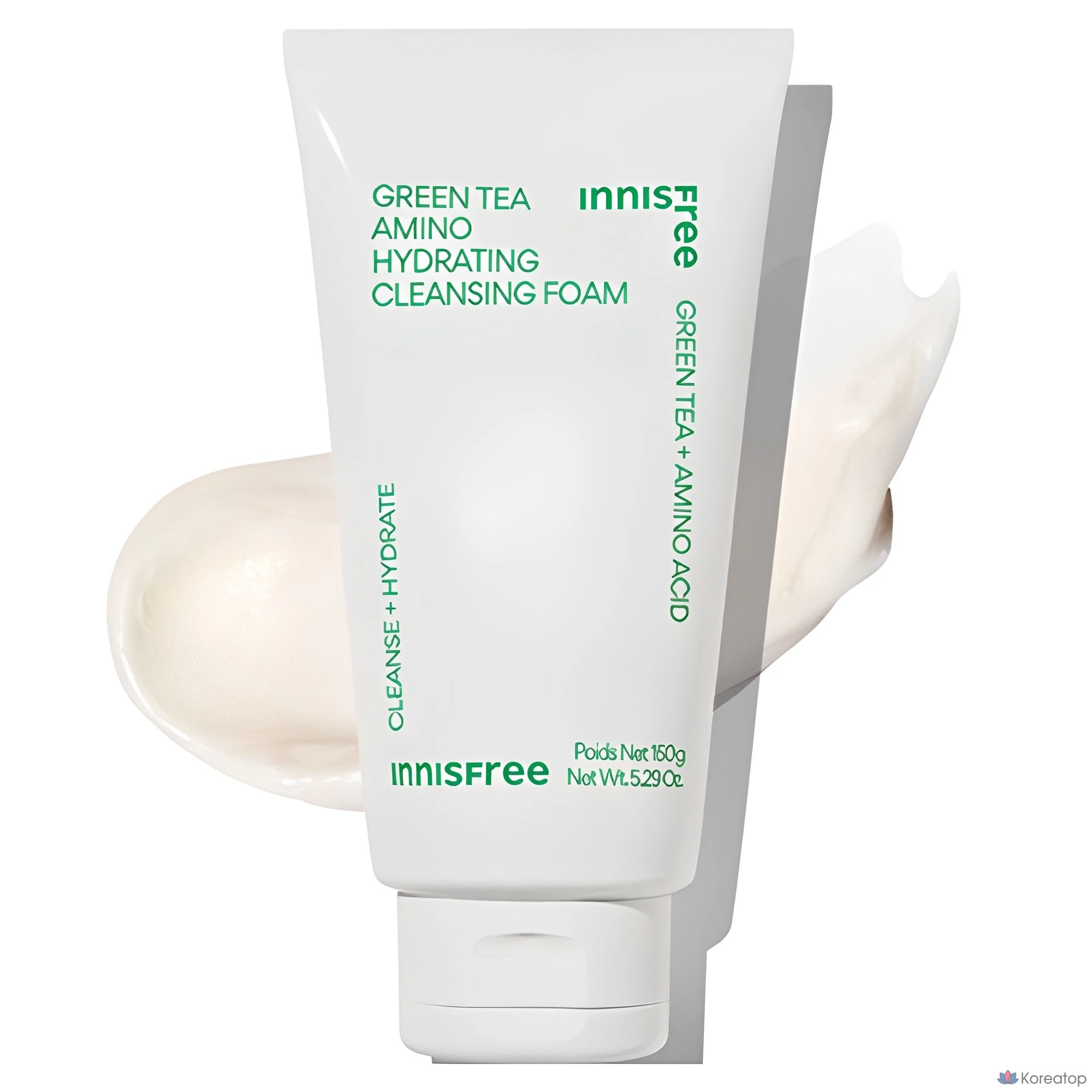 Очищающая пенка Innisfree Green Tea Cleansing Foam, 150 мл, 1 шт.
