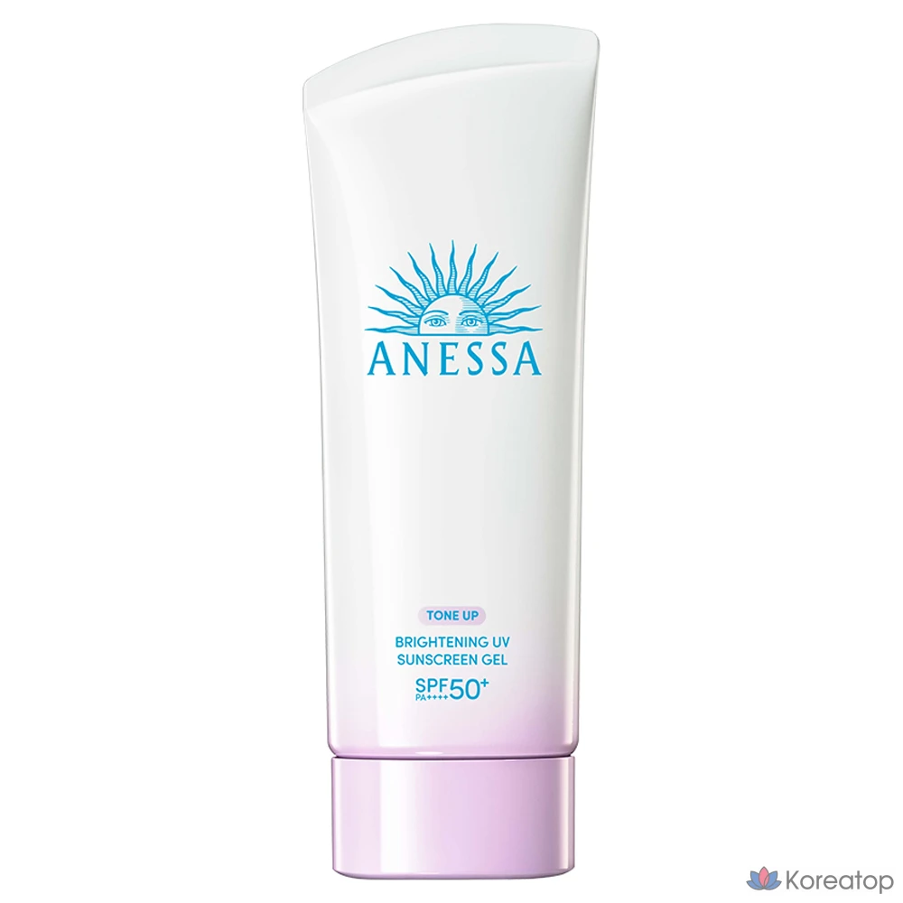 Солнцезащитный гель Anessa Brightening UV Sunscreen Gel N SPF50+ PA++++, 90 г, 1 шт.