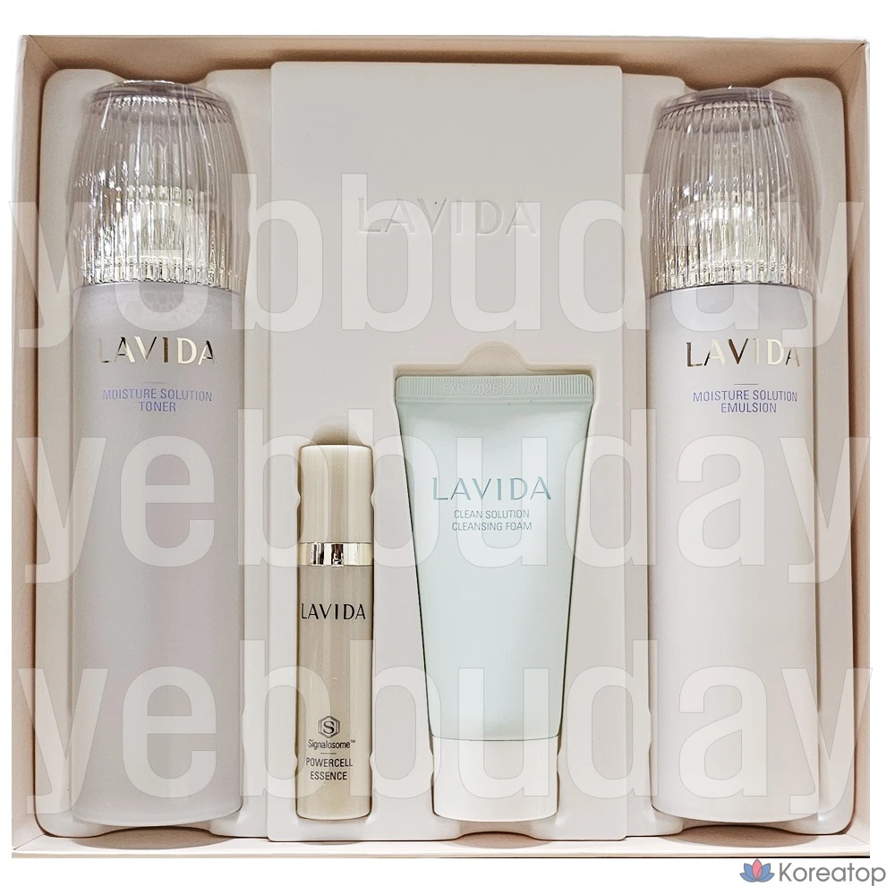 Набор для ухода Coreana Lavida Moisture Solution 2-piece Set, 1 шт.
