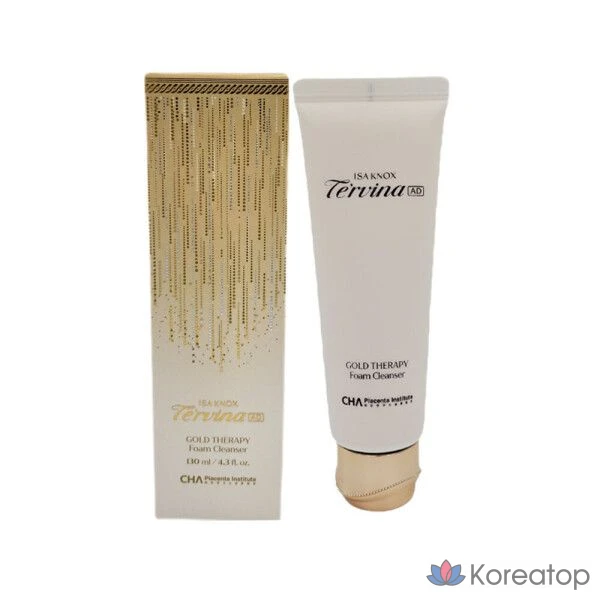 Пенка для умывания Isa Knox Terbina AD Gold Therapy Foam Cleanser, 130 мл