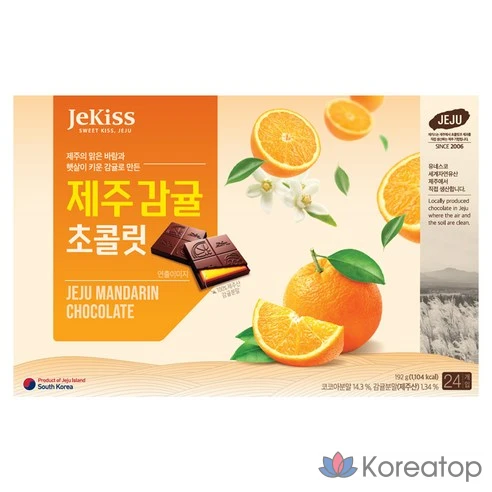 Шоколад с мандарином Jeckis Jeju