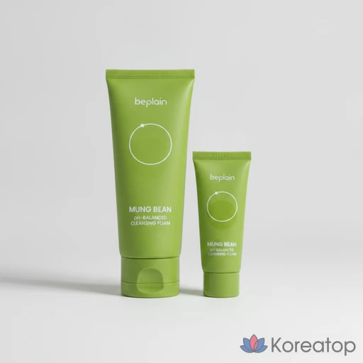 Пенка для умывания Beplain Mung Bean Mild Acidic Cleansing Foam, 200 мл, 1 шт.