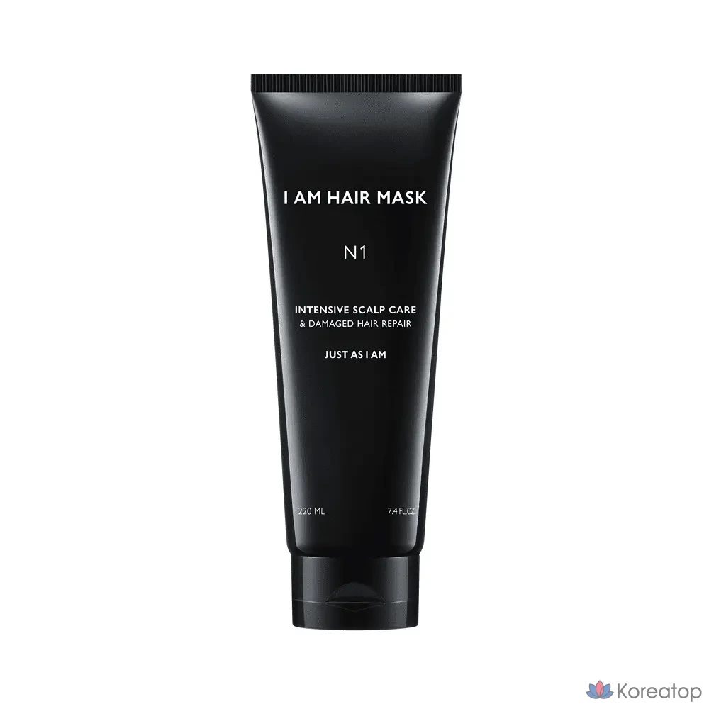 Восстанавливающая маска для поврежденных волос JUST AS I AM N1, 220 мл, 1 шт.