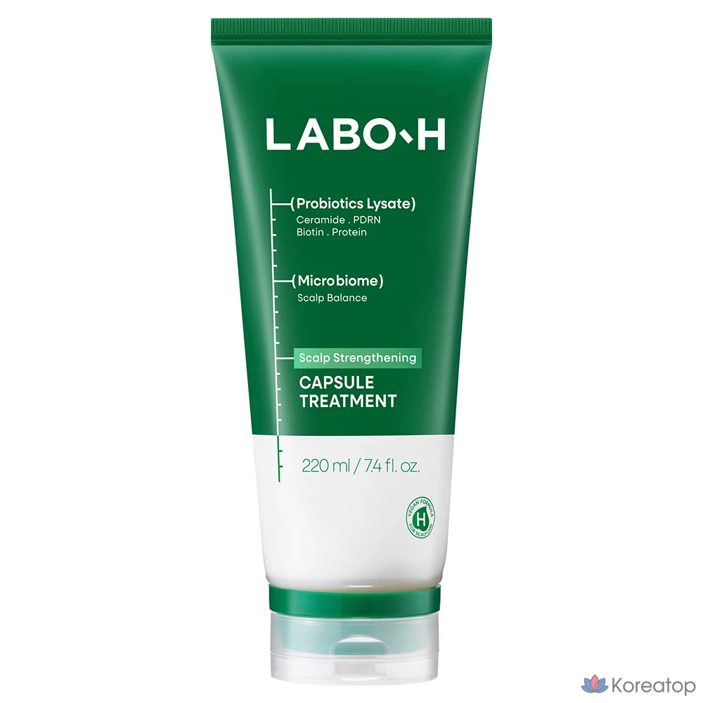 Капсульный уход для кожи головы LABO-H Scalp Strengthening Clinic Capsule Hair Treatment 2nd Generation, 220 мл, 1 шт.