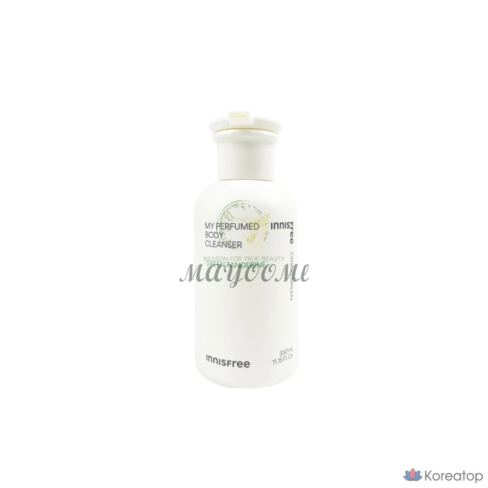 Гель для душа Innisfree My Perfumed Body Green Tangerine Body Cleanser, 330 мл, 1 шт.