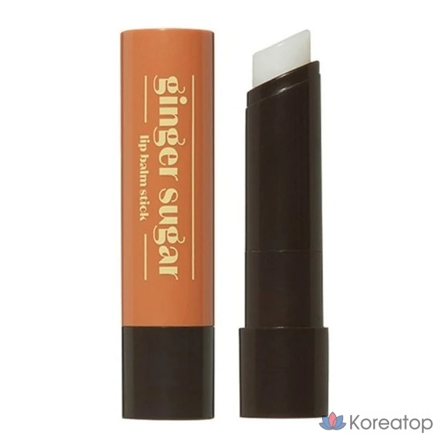 Бальзам для губ Etude Ginger Sugar Lip Balm Stick, цвет GINGER SUGAR, 3,7 г, 1 шт.