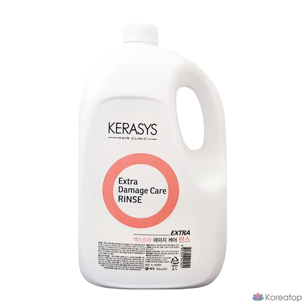 Ополаскиватель KeraSys Extra Damage Care, 4 л, 1 шт.