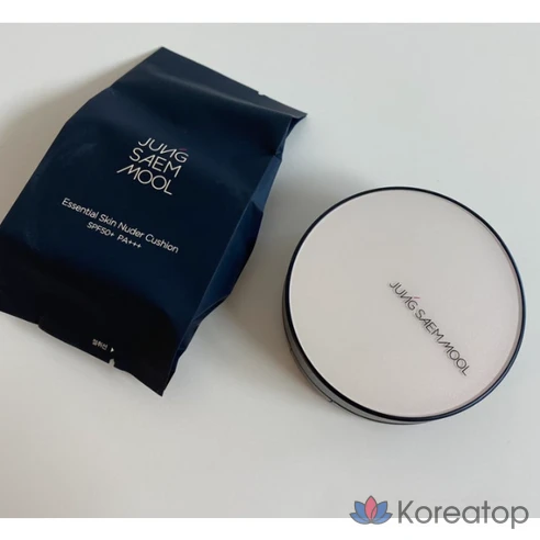 JUNGSAEMMOOL влажный тип кушон для лица корея Essential Skin Nuder Cushion , 14 г + заправка, 14 г, светлый