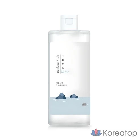 Очищающая вода Round Wrap 1025 Dokdo, 400 мл