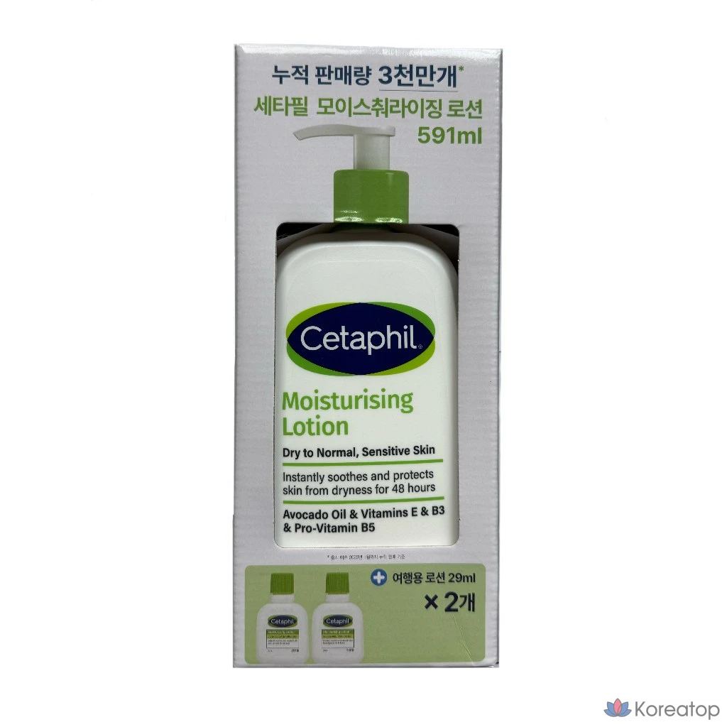 Увлажняющий лосьон Cetaphil Moisturizing Lotion, 591 мл + 29 мл x 2 шт., 1 шт.