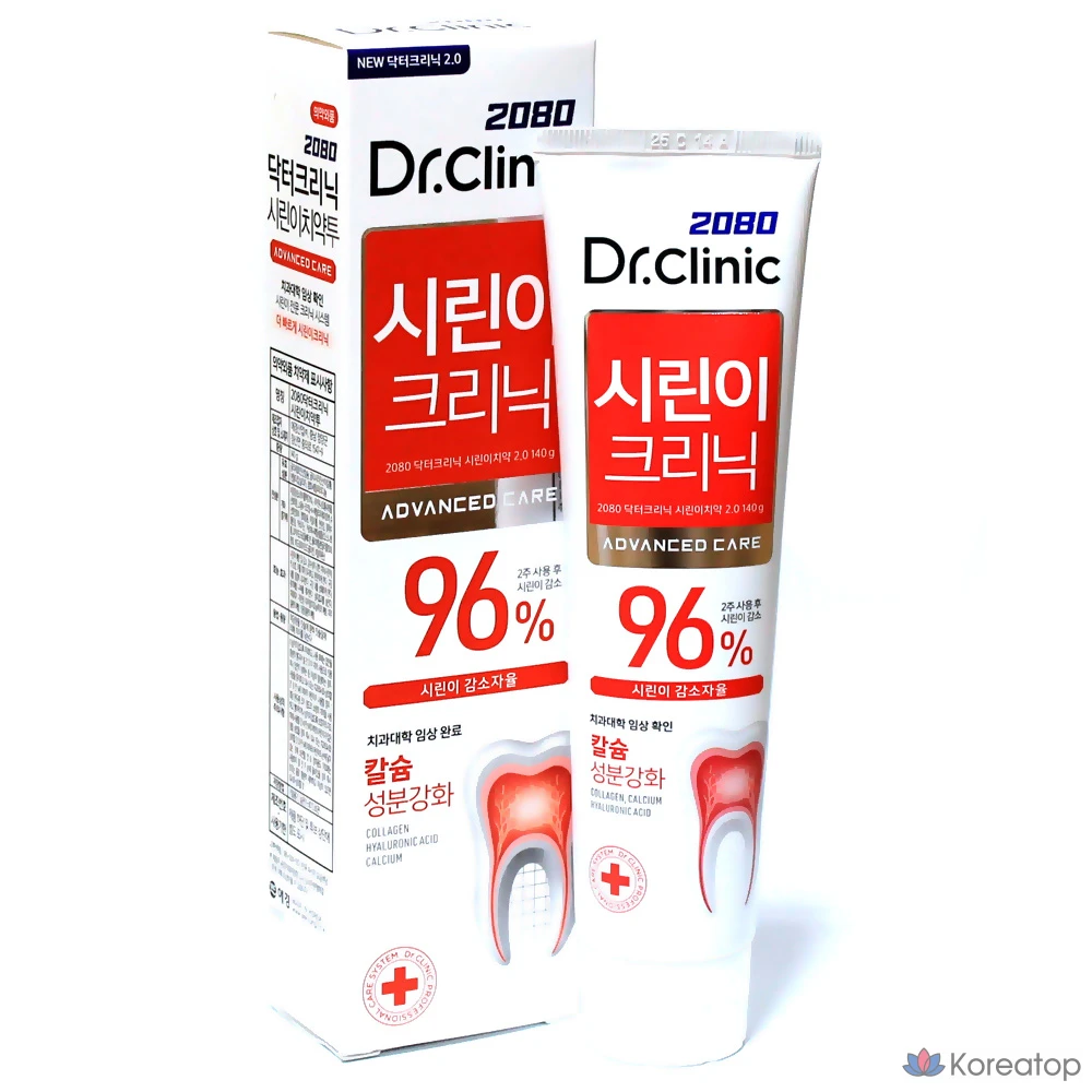 Зубная паста Dental Clinic 2080 Doctor Clinic для чувствительных зубов, 140 г, 1 шт.