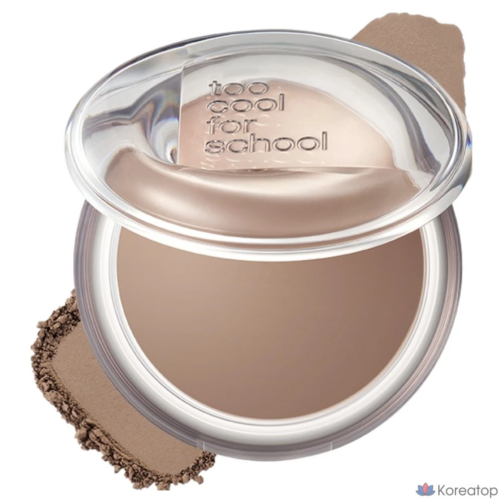 Пудра-компакт Too Cool For School Veiled Contour Powder, оттенок Chestnut, 7.2 г, 1 шт.