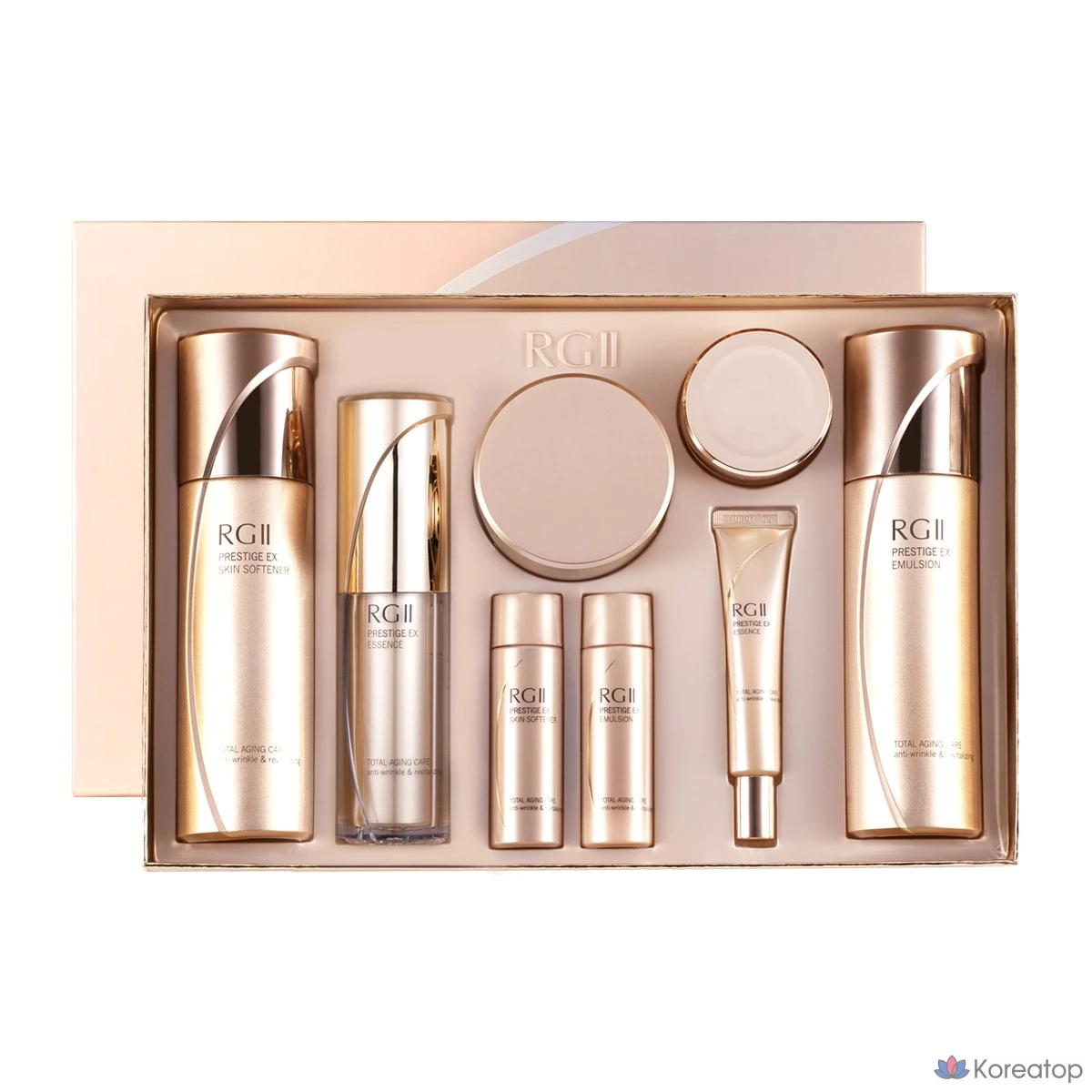 Набор Danahan Alzitu Prestige EX из 4 предметов (отбеливающий, разглаживающий морщины), 1 комплект