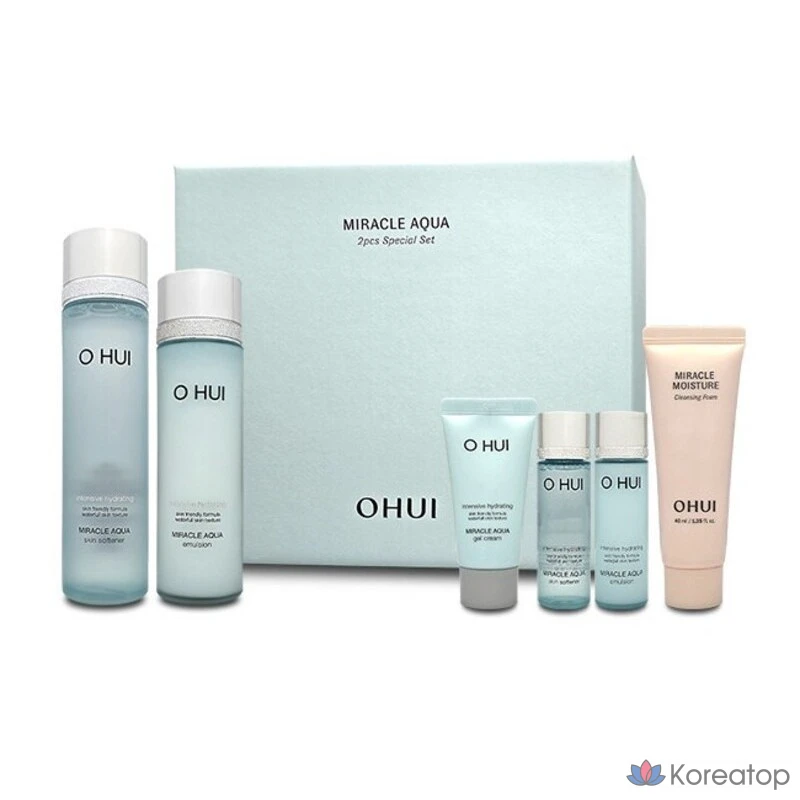 Набор для ухода Ohui Miracle Aqua 2-piece Set, 1 шт.