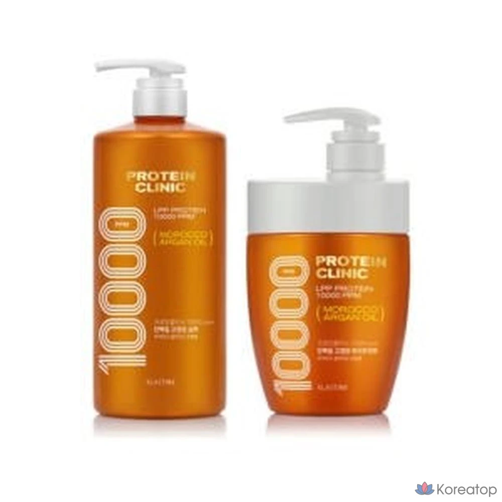 Набор для ухода Elastine Protein Clinic High Nutrition Shampoo + Treatment 2-piece Set, 1 шт.