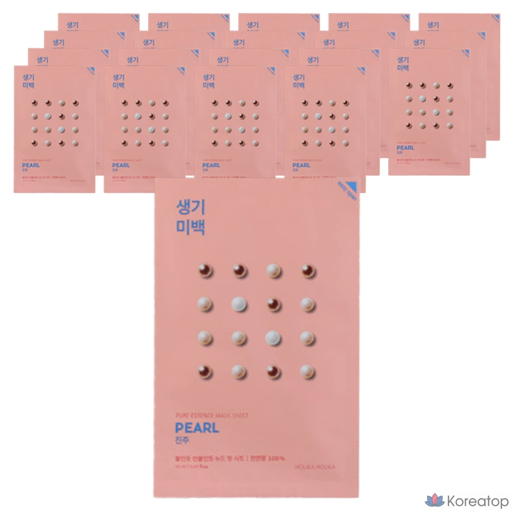 Тканевая маска для лица Holika Holika Pure Essence Mask Sheet Pearl, 23 мл, 20 шт.