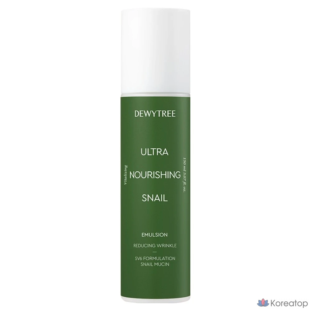 Ультрапитательная эмульсия Dewtree с экстрактом улитки, 150 мл, 1 шт.