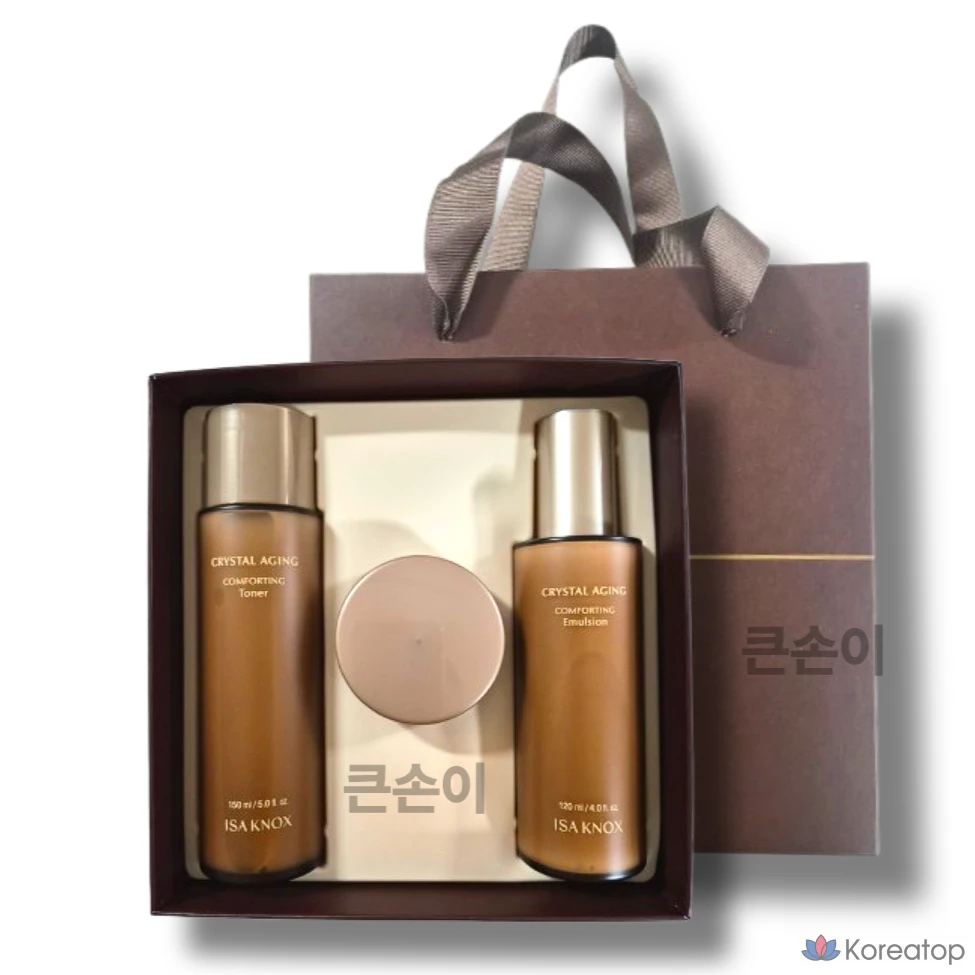 Набор для ухода Isa Knox Crystal Aging Comforting 3-piece Set, 1 шт.