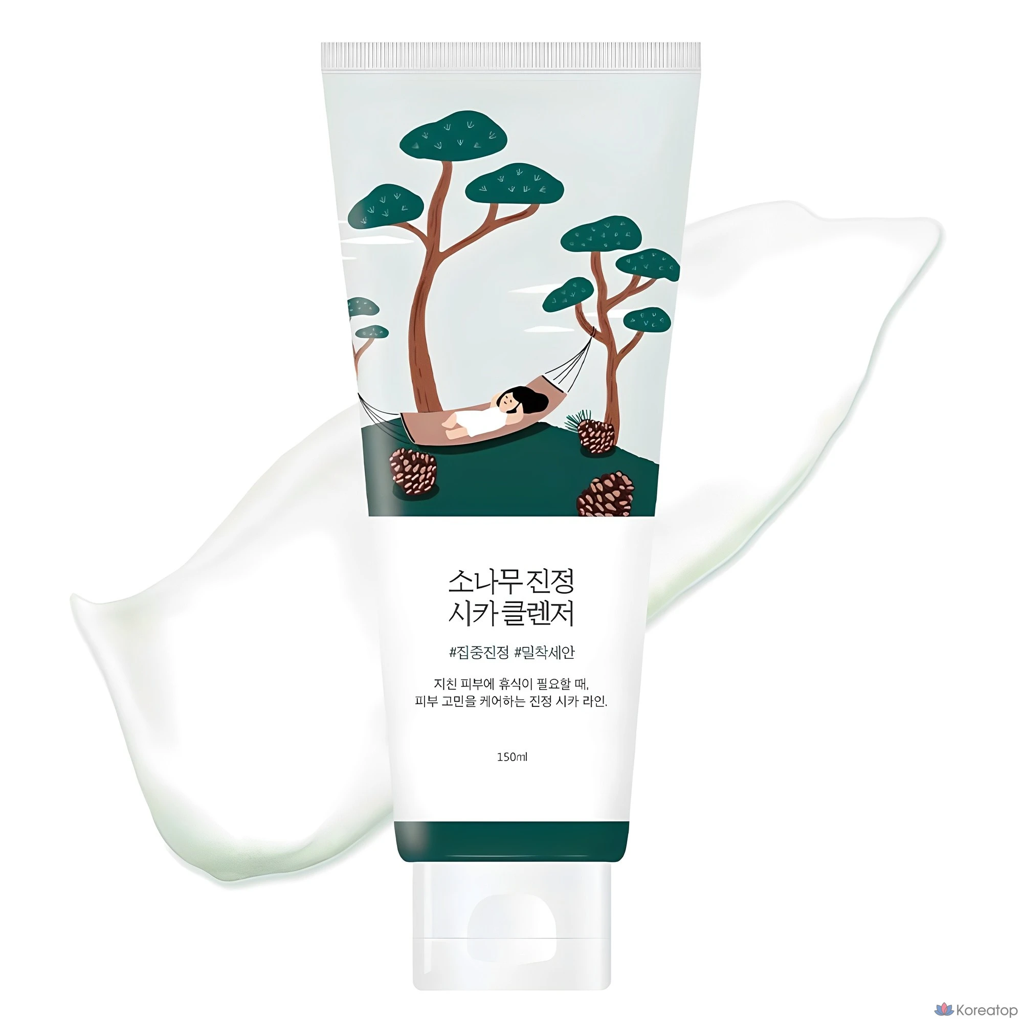 Round Lab Pine Calming Cica Cleanser, 150 мл, 1 шт.