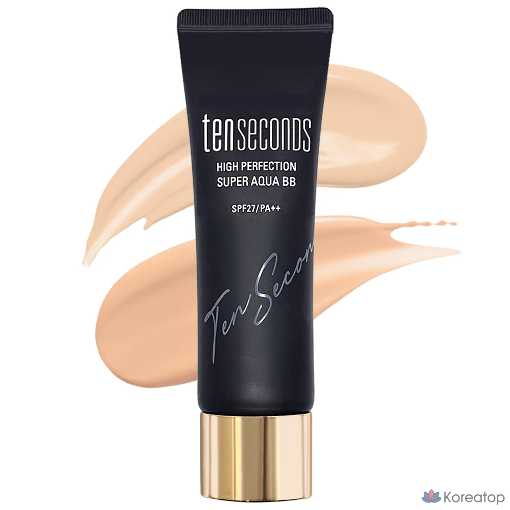 Тональный крем Coreana Tenseconds Hyperfection Super Aqua BB SPF27/PA++, оттенок 23 Natural Beige, 50 мл, 1 шт.