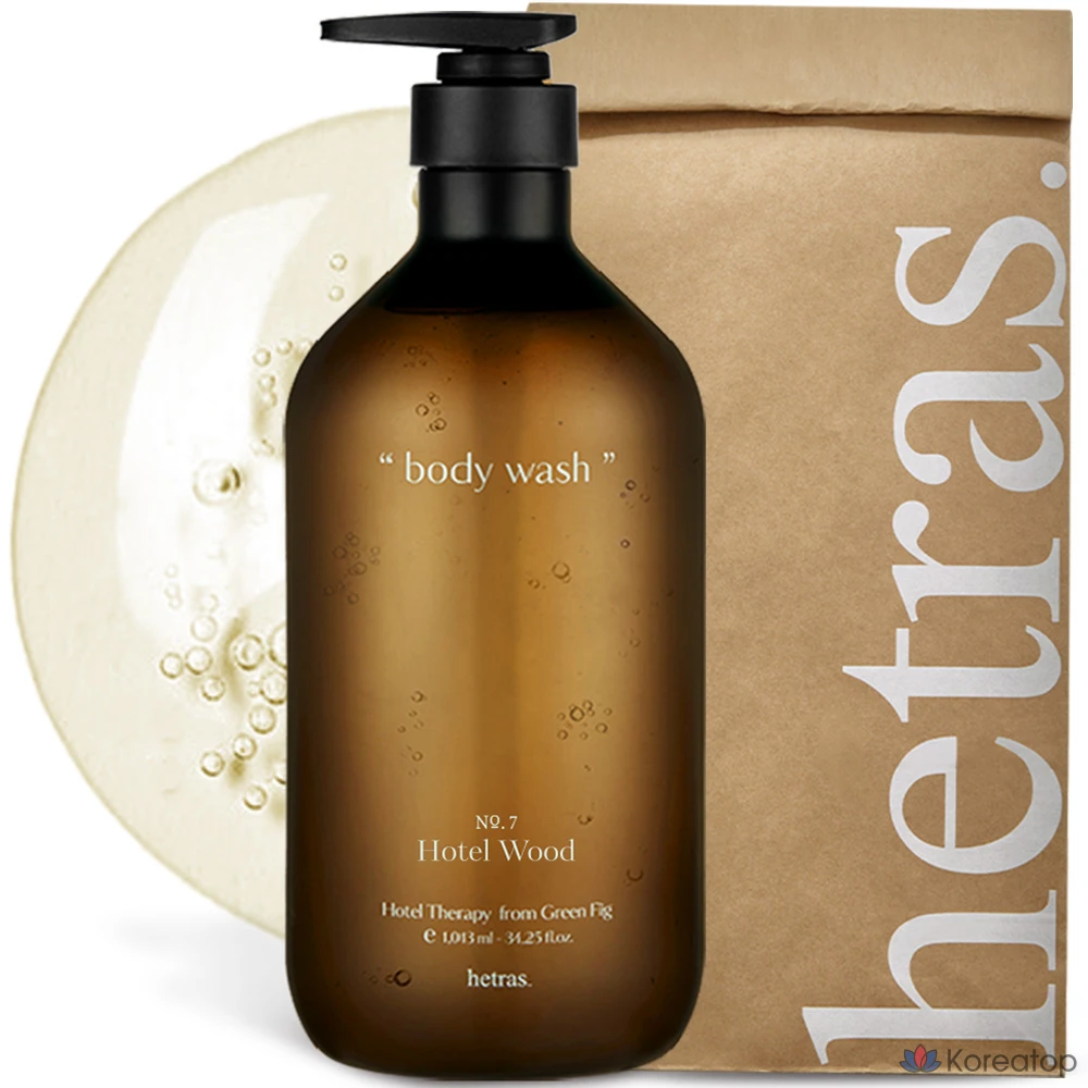 Гель для душа HETRAS Hotel Therapy, деревянный, 1,013 л, 1 шт.