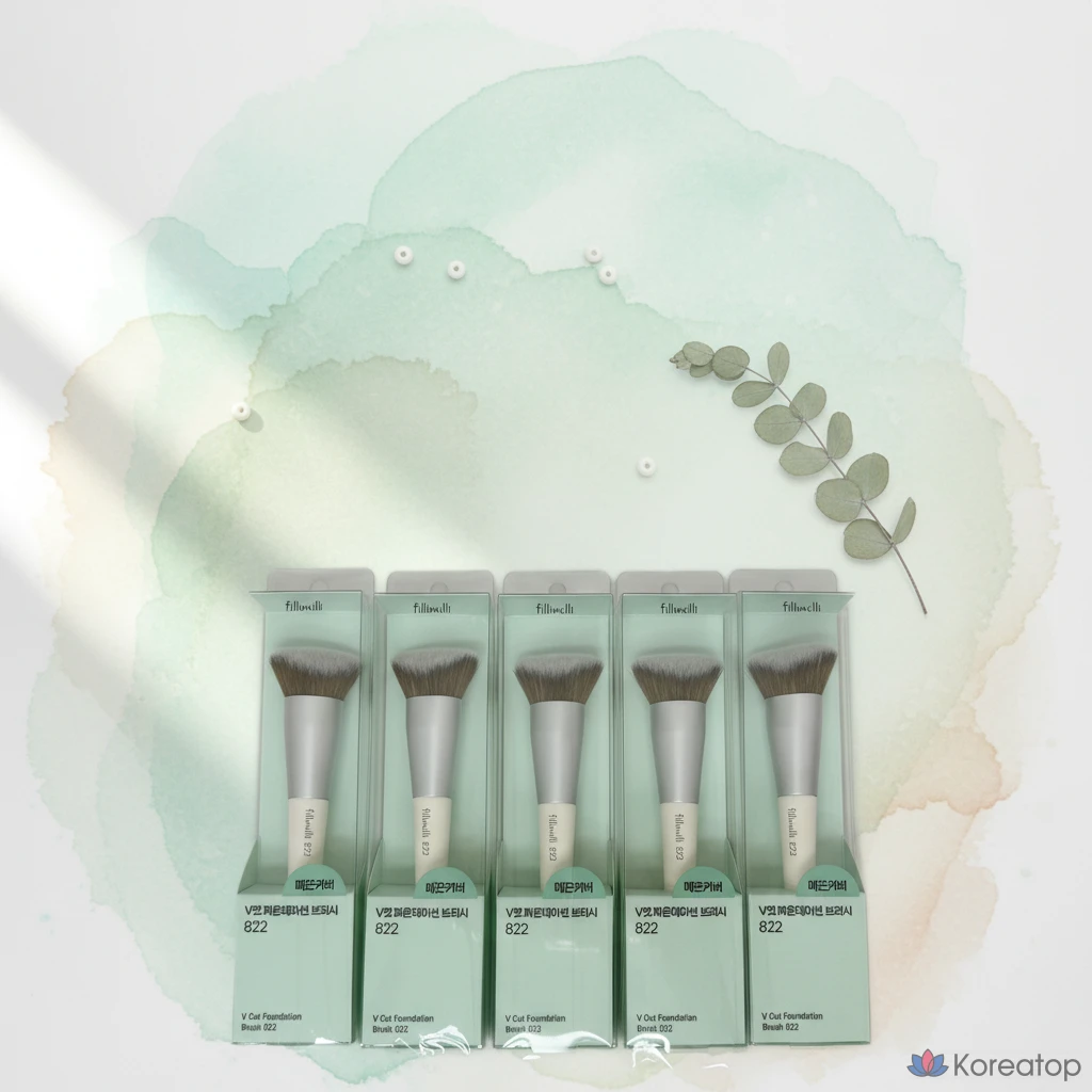 Кисть для макияжа Fillimilli V-Cut Foundation Brush 822, 1 шт.