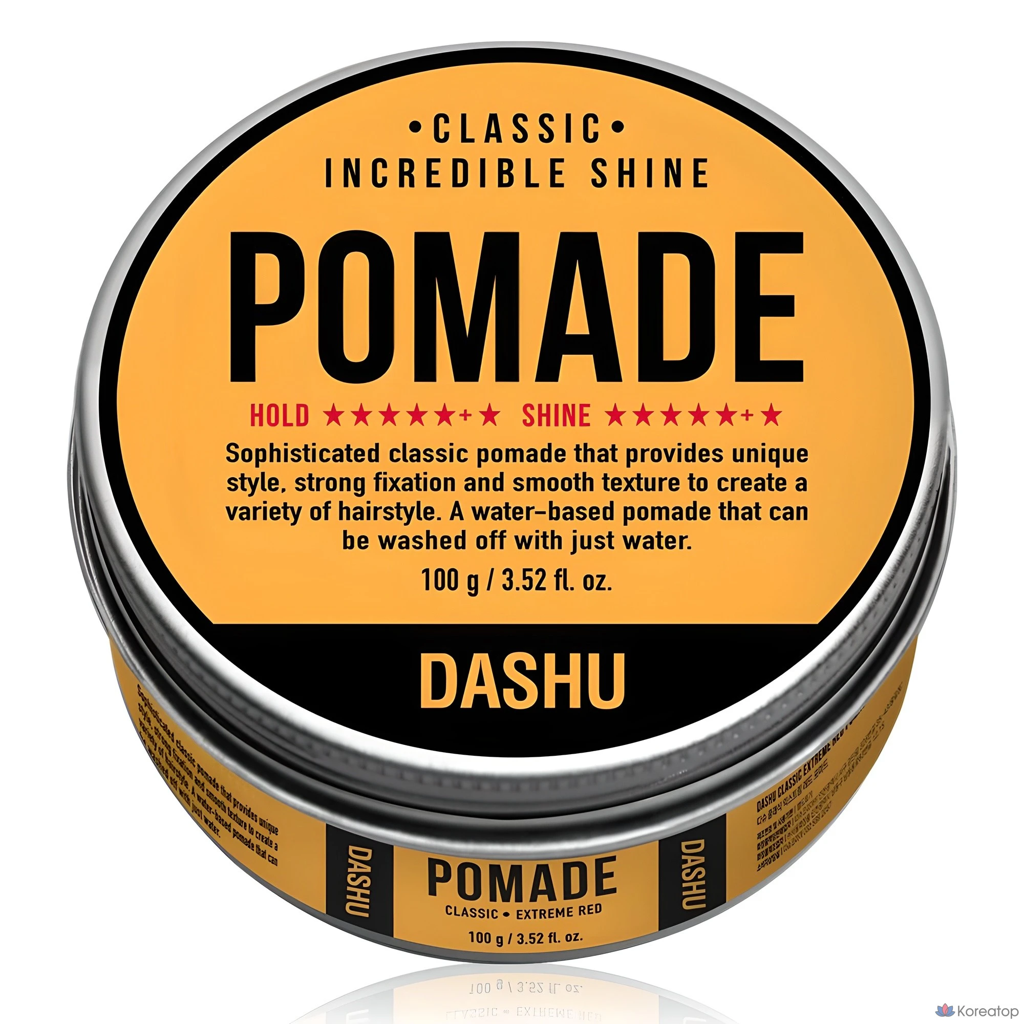 Воск для волос DASHU Classic Incredible Shine Pomade, 100 г, 1 шт.