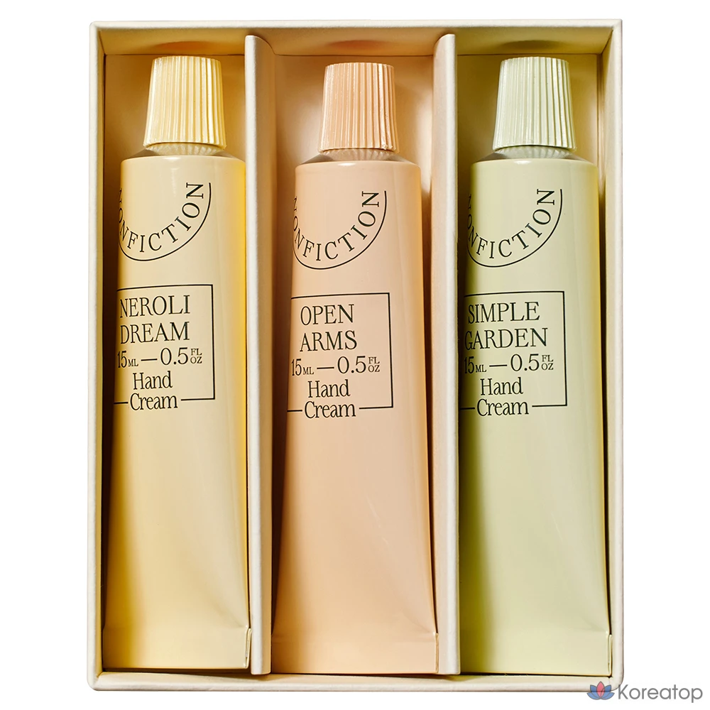 Набор для ухода Nonfiction Citrus Hand Cream Mini Trio 3-piece Set, 45 мл, 1 шт.
