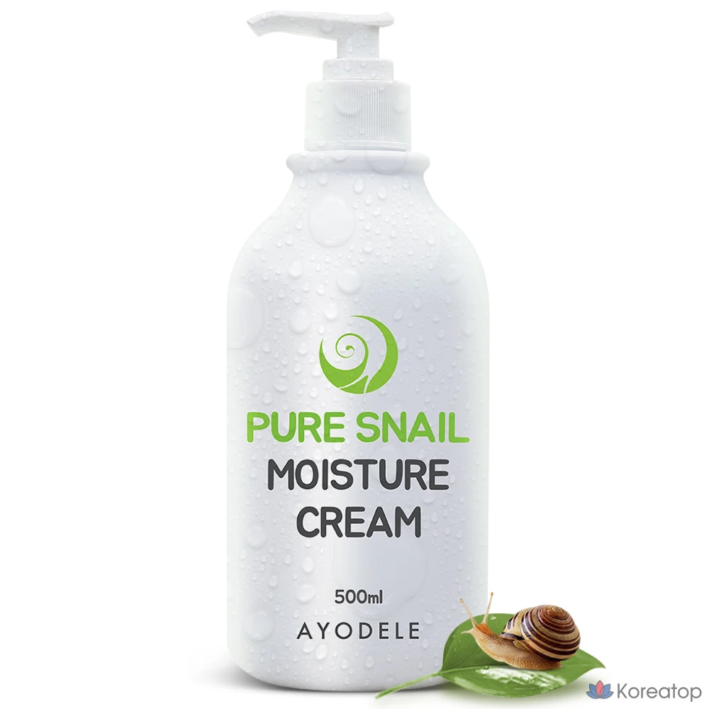 Крем для лица AYODELE Pure Snail Moisture Cream, 500 мл, 1 шт.
