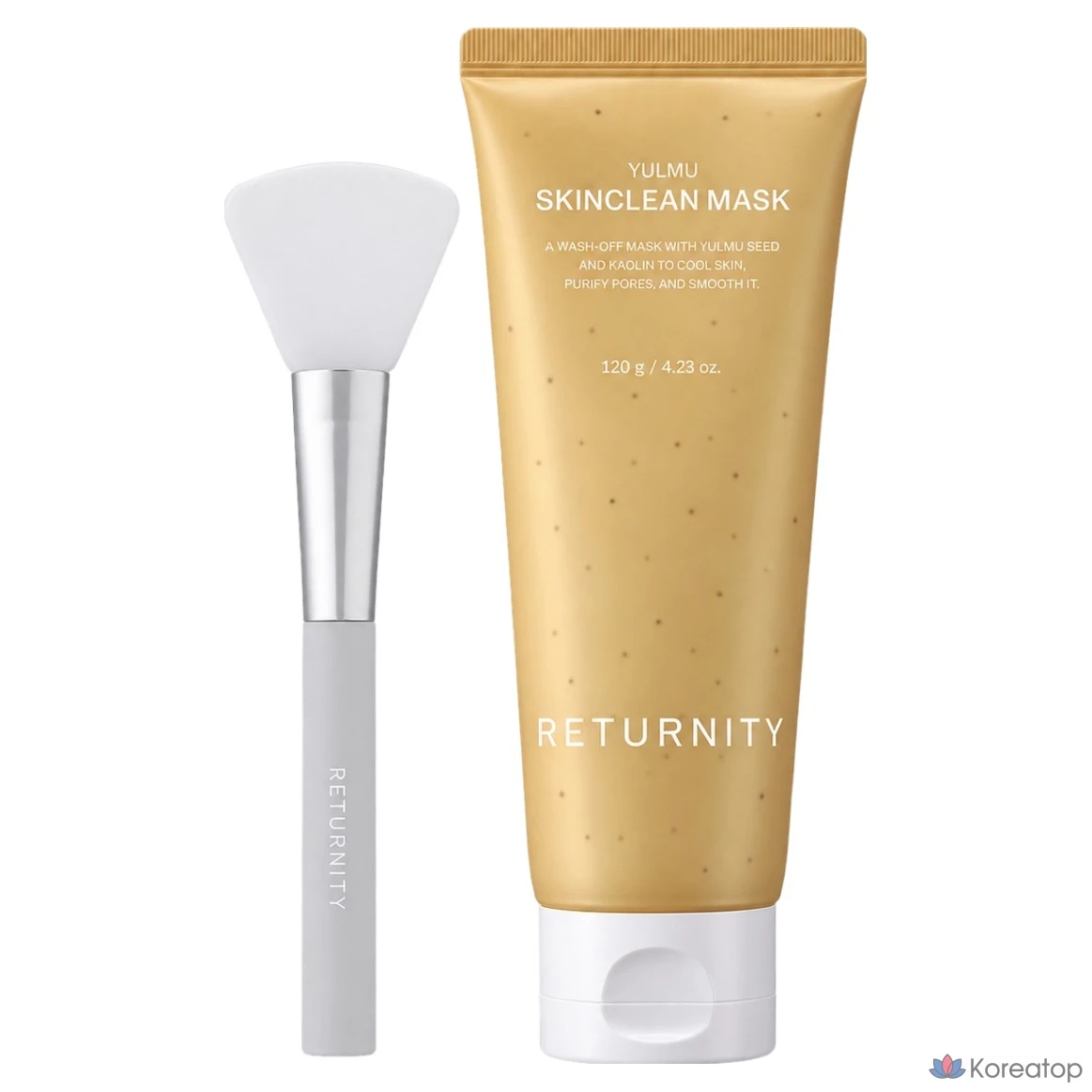 Набор для ухода RETURNITY Yulmu Skin Clean Pack (120 г + шпатель), 1 шт.