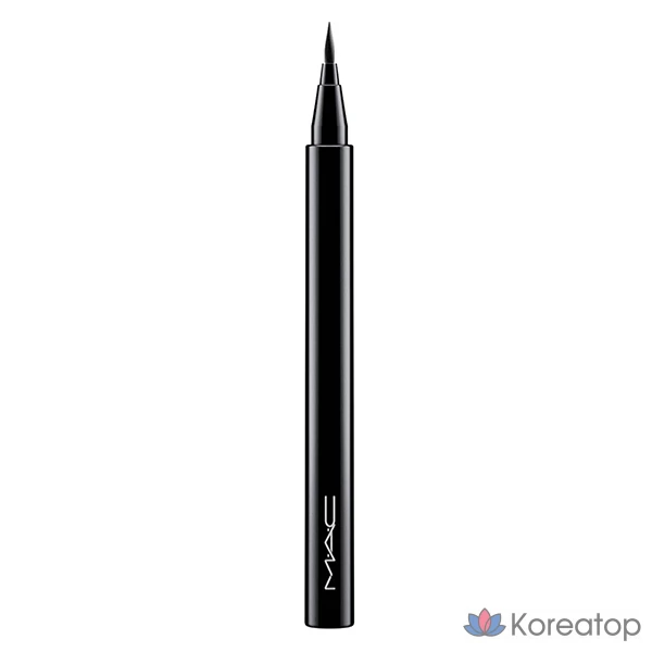 Подводка для глаз Mac Stroke Liner, оттенок Brush Black, 1 шт.