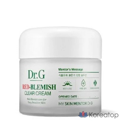 Крем успокаивающий для чувствительной кожи Dr.G, 70 мл