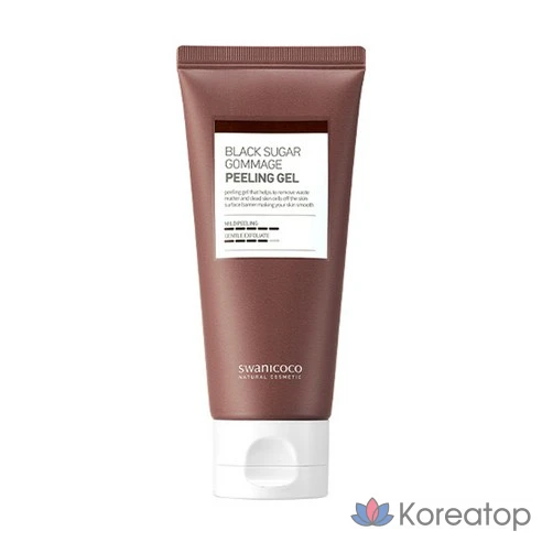 Гель-пилинг Swanicoco Black Sugar Gommage Peeling Gel