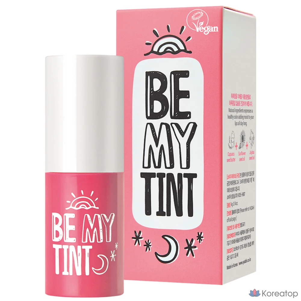 Тинт для губ Yadah Be My Tint, оттенок 02 Peach Coral, 1 шт.