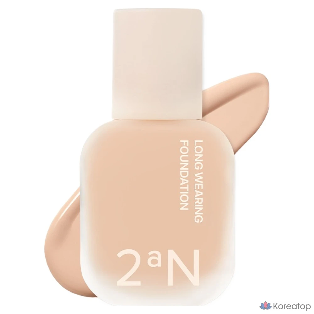 Тональный крем 2an Long Wearing Foundation, оттенок 23 Natural Beige, 30 мл, 1 шт.