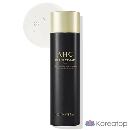 Тоник для лица AHC Black Caviar, 1 шт., 140 мл
