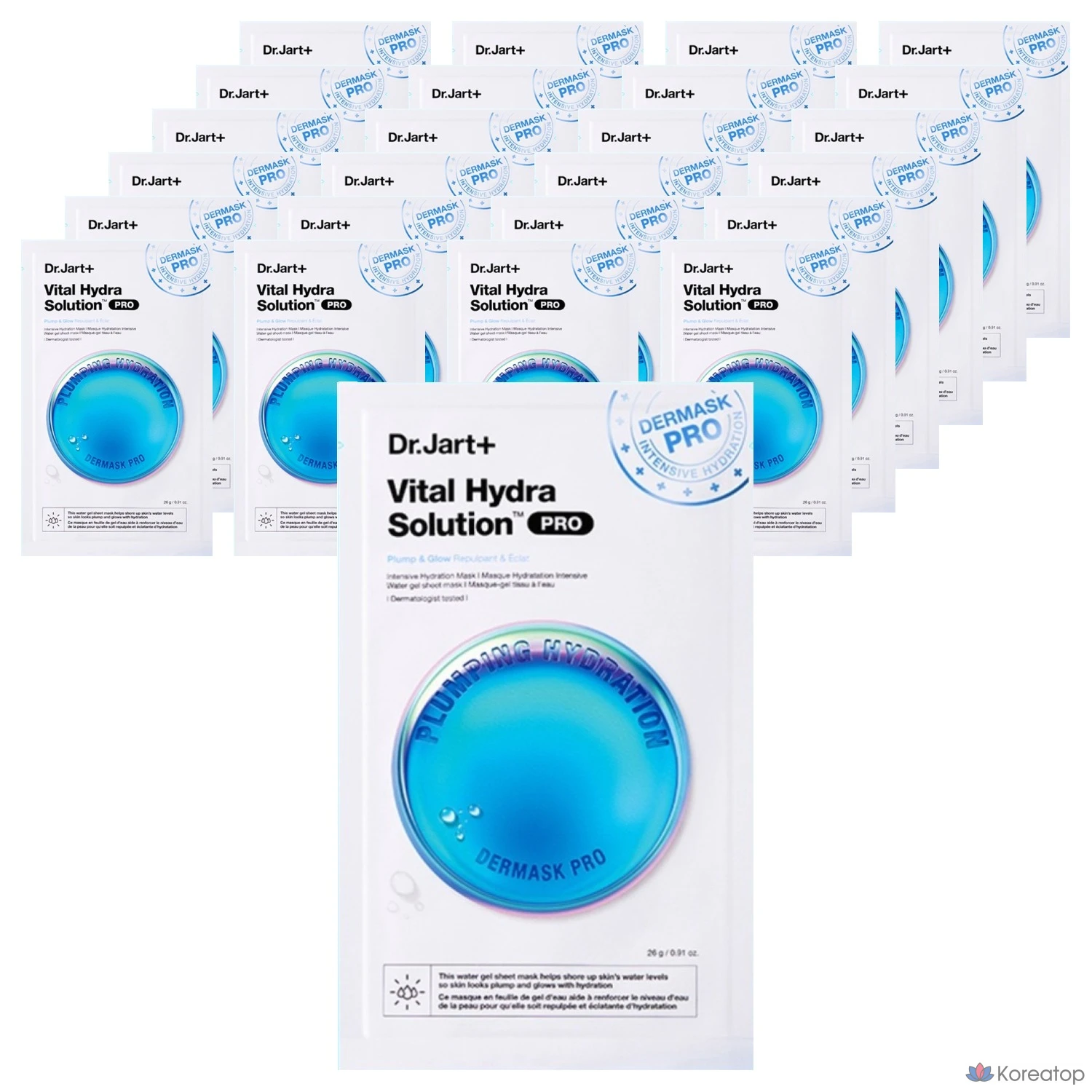 Тканевая маска для лица Dr. Jart+ Dermask Vital Hydra Solution Pro, 130 г, 25 шт.