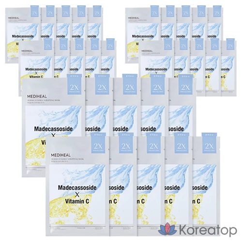 Тканевая маска для лица MEDIHEAL Derma Synergy Wrapping Mask Toning, 30 шт.