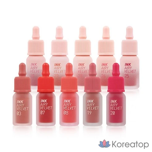 Помада для губ тинт PERIPERA INK AIRY VELVET TINT