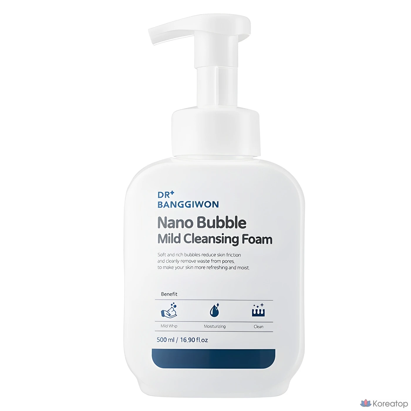 Очищающая пенка Dr. Banggiwon Nano Bubble Mild Cleansing Foam, 500 мл, 1 шт.